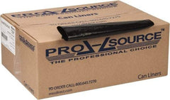 PRO-SOURCE - 1.5 mil Thick, Heavy-Duty Trash Bags - 38" Wide x 58" High, Black - Caliber Tooling