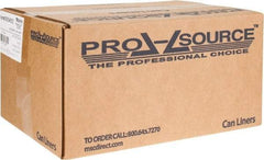 PRO-SOURCE - 2 mil Thick, Heavy-Duty Trash Bags - 38" Wide x 58" High, Black - Caliber Tooling