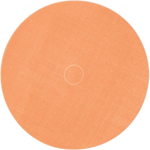 3M - 6" Diam, 5 Grit Trizact Aluminum Oxide Adhesive PSA Disc - Ultra Fine Grade, Orange, Polyester Backing, Flexible, Use with Random Orbital Sanders - Caliber Tooling