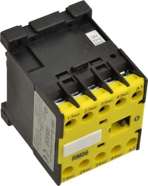 ACI - 4 Pole, 4NO, 24 VAC Control Relay - 16 Amps, 600 VAC - Caliber Tooling