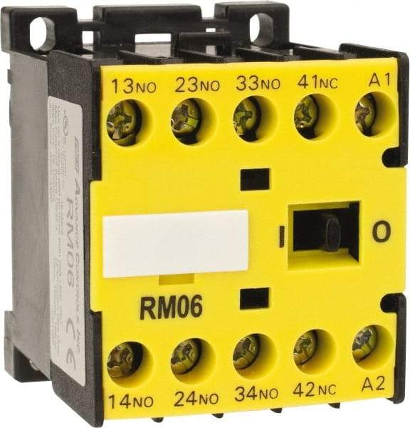 ACI - 4 Pole, 3NO/NC, 460 VAC Control Relay - 16 Amps, 600 VAC - Caliber Tooling