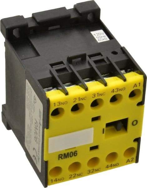 ACI - 4 Pole, 2NC/2NO, 120 VAC Control Relay - 16 Amps, 600 VAC - Caliber Tooling