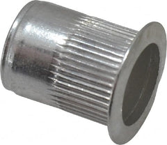 RivetKing - 5/16-18, 0.027 to 0.15" Grip, 17/32" Drill, Aluminum Standard Rivet Nut - Uncoated, Countersunk Head - Caliber Tooling