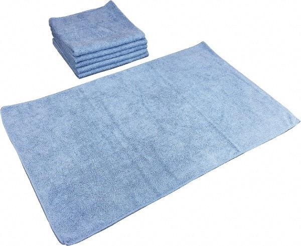 PRO-SOURCE - Reusable Microfiber Wipes - Packet, 16" x 27" Sheet Size, Blue - Caliber Tooling