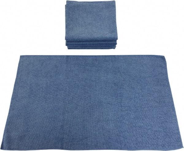 PRO-SOURCE - Reusable Microfiber Wipes - Packet, 16" x 24" Sheet Size, Blue - Caliber Tooling