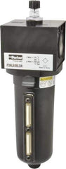 Parker - 1" NPT, 250 Max psi Heavy Duty Mist Lubricator - Metal Bowl with Sight Glass, Zinc Body, 250 CFM, 175°F Max Temp, 3.62" Wide x 11.81" High - Caliber Tooling