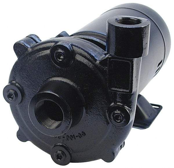 Pentair - ODP Motor, 208-230/460 Volt, 3 Phase, 1/2 HP, Cast Iron Straight Pump - 1-1/4 Inch Inlet, 1 Inch Outlet, 82 Max Head psi, Bronze Impeller, Cast Iron Shaft, Viton Seal, 82 Ft. Shut Off - Caliber Tooling