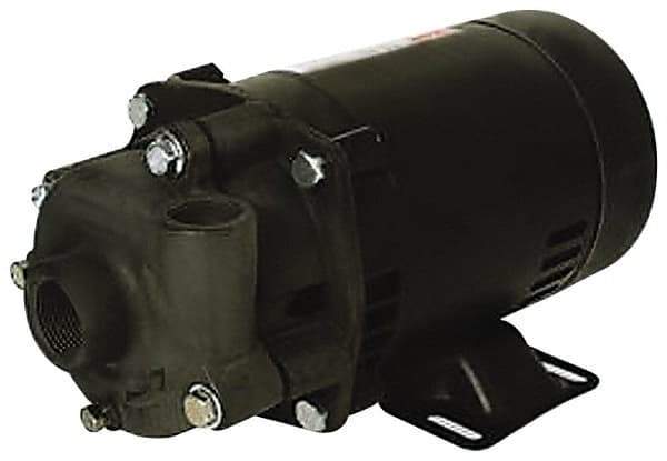 Pentair - ODP Motor, 115/208-230 Volt, 1 Phase, 1/2 HP, Cast Iron Straight Pump - 1-1/4 Inch Inlet, 1 Inch Outlet, 42 Max Head psi, Bronze Impeller, Cast Iron Shaft, Buna-N Seal, 42 Ft. Shut Off - Caliber Tooling