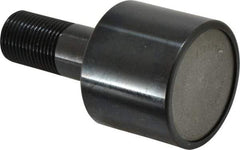 Accurate Bushing - 2" Roller Diam x 1-11/16" Width, 7/8" Stud Diam x 2" Length, Plain Load Roller - Steel, 1-1/8" Thread Length, 7/8-14 Thread, 3,490 Lb Dynamic Cap, 2,000 Lb Static Cap - Caliber Tooling