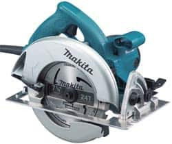 Makita - 15 Amps, 7-1/4" Blade Diam, 5,800 RPM, Electric Circular Saw - 120 Volts, 10' Cord Length, 5/8" Arbor Hole, Right Blade - Caliber Tooling