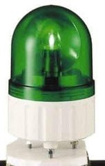 Schneider Electric - 12 VAC/VDC, 250 mAmp, Rotating Beacon LED Light - Surface Mounted, 5.81 Inch High, 84mm Diameter, 138 Flashes per min - Caliber Tooling