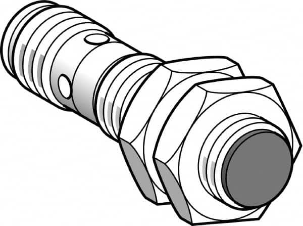 Telemecanique Sensors - NPN, PNP, 2mm Detection, Cylinder, Inductive Proximity Sensor - 2 Wires, IP67, IP69, 12 to 24 VDC, M12x1 Thread, 50mm Long - Caliber Tooling