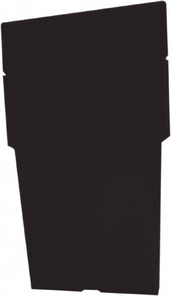 LEWISBins+ - 3" Wide x 5-1/2" High, Black Bin Divider - Use with LEWISBins+ - SB124-6, SB184-6 - Caliber Tooling