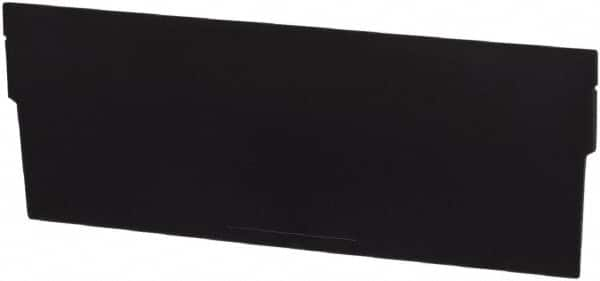 LEWISBins+ - 10" Wide x 3-1/2" High, Black Bin Divider - Use with LEWISBins+ - SB1211-4, SB1811-4, SB2411-4 - Caliber Tooling