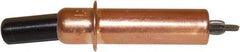 Zephyr Tool Group - #30 1/8" Pin Diam, Copper Cleco Fastener - Standard Length, 0 to 1/2" Grip - Caliber Tooling