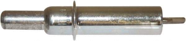 Zephyr Tool Group - #40 3/32" Pin Diam, Zinc Cleco Fastener - Standard Length, 0 to 1/4" Grip - Caliber Tooling