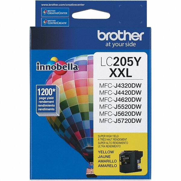 Brother - Yellow Ink Cartridge - Use with Brother MFC-J4320DW, J4420DW, J4620DW, J5520DW, J5620DW, J5720DW - Caliber Tooling