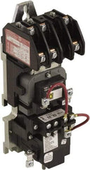 Square D - No Enclosure, 4 Pole, Mechanically Held Lighting Contactor - 20 A (Tungsten), 30 A (Fluorescent), 110 VAC at 50 Hz, 120 VAC at 60 Hz, 3NO/NC Contact Configuration - Caliber Tooling