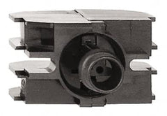 Schneider Electric - NC, 3 Amp, Electrical Switch Contact Block - 240 VAC, Screw Terminal, For Use with XACB, XACM - Caliber Tooling