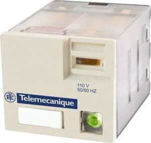 Schneider Electric - 3,750 VA Power Rating, Electromechanical Plug-in General Purpose Relay - 15 Amp at 250 VAC & 28 VDC, 3CO, 24 VDC - Caliber Tooling