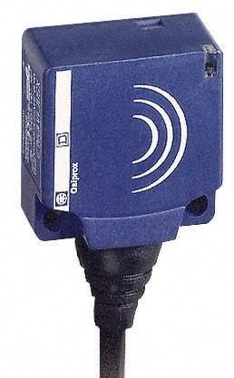 Telemecanique Sensors - NPN, Flat, Inductive Proximity Sensor - 3 Wires, IP68, 12 to 24 VDC, 26mm Wide - Caliber Tooling