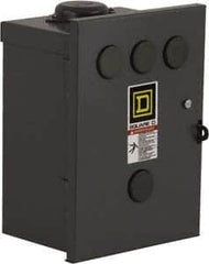 Square D - 3R NEMA Rated, 2 Pole, Electrically Held Lighting Contactor - 30 A (Tungsten), 110 VAC at 50 Hz, 120 VAC at 60 Hz - Caliber Tooling