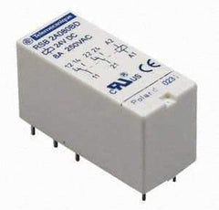 Schneider Electric - 4,000 VA Power Rating, Electromechanical Plug-in General Purpose Relay - 16 Amp at 250 VAC & 28 VDC, 1CO, 120 VAC - Caliber Tooling