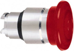 Schneider Electric - 22mm Mount Hole, Extended Mushroom Head, Pushbutton Switch Only - Round, Red Pushbutton, Nonilluminated, Momentary (MO) - Caliber Tooling