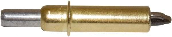 Zephyr Tool Group - #10 3/16" Pin Diam, Brass Cleco Fastener - Standard Length, 0 to 1/4" Grip - Caliber Tooling