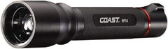 Coast Cutlery - White LED Bulb, 629 Lumens, Industrial/Tactical Flashlight - Black Aluminum Body, 4 AA Batteries Included - Caliber Tooling