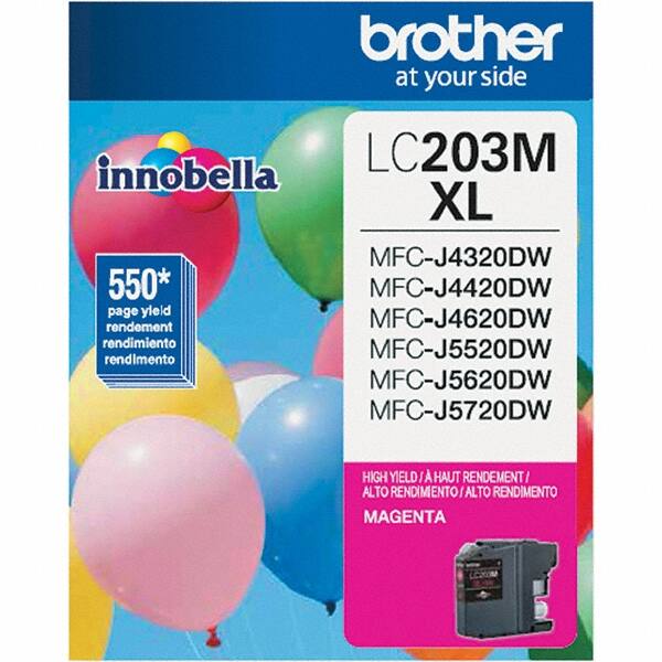 Brother - Magenta Ink Cartridge - Use with Brother MFC-J460DW, J480DW, J485DW, J680DW, J880DW, J885DW, J4320DW, J4420DW, J4620DW, J5520DW, J5620DW, J5720DW - Caliber Tooling