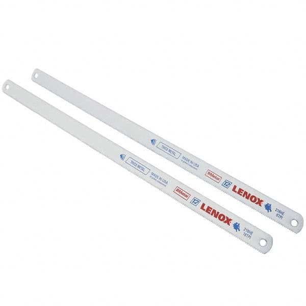 Lenox - Hand Hacksaw Blades Blade Material: Bi-Metal Blade Length (Inch): 12 - Caliber Tooling