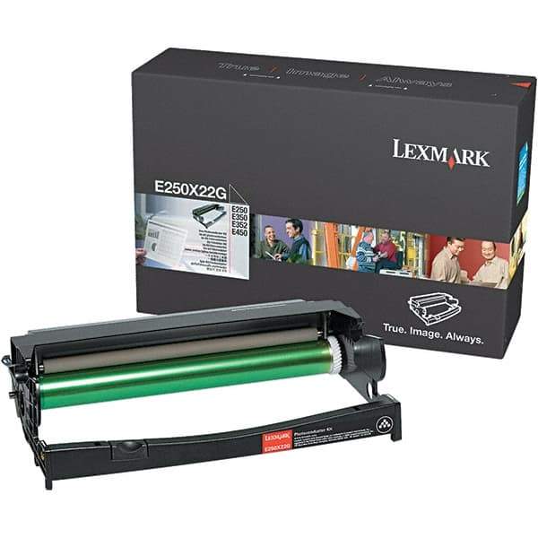 Lexmark - Black Photoconductor Kit - Use with Lexmark E250, E350, E352, E450 - Caliber Tooling