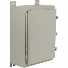 Wiegmann - NEMA 12 Steel Standard Enclosure with Hinged Cover - Caliber Tooling