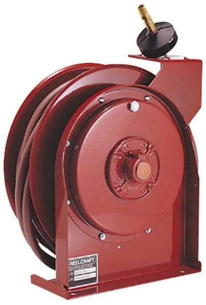 Reelcraft - 17' Spring Retractable Hose Reel - 300 psi, Hose Included - Caliber Tooling