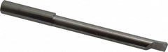 Accupro - 0.49" Min Bore Diam, 4" Max Bore Depth, 1/2 Shank Diam, Corner Radius Boring Bar - 0.005 to 0.008" Corner Radius, Right Hand Cut, Solid Carbide, Bright Finish - Exact Industrial Supply