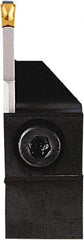 Seco - Tool Block Style 150.10, 15mm Blade Height, Indexable Cutoff Blade Tool Block - 1" Shank Height, 1" Shank Width - Caliber Tooling