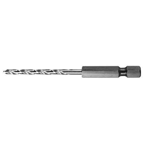 3/16 RHS / RHC HSS 135 Degree Split Point 1/4″ Hex Shank Drill - Bright - Exact Industrial Supply