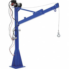 Vestil - 1,500 Lb Load Capacity, Steel Jib Crane - 5' 9/16" Span - Caliber Tooling