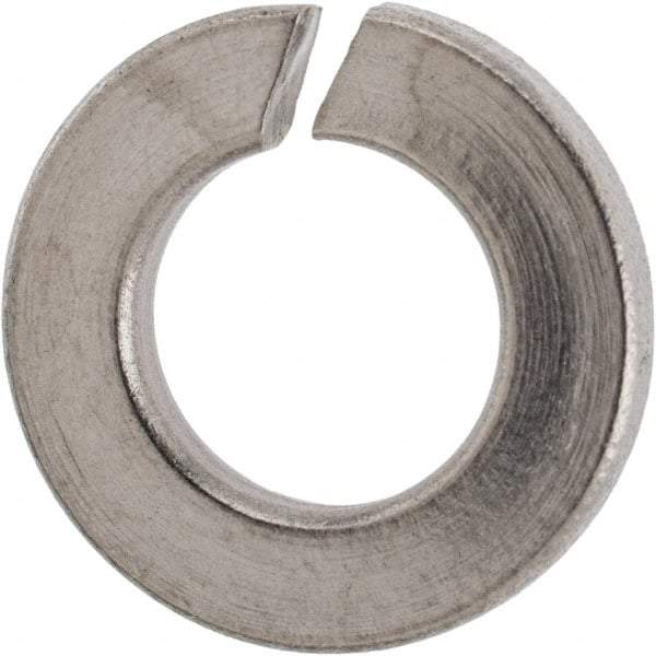 Made in USA - 5/16", 0.078" Thick Split Lock Washer - 316 Stainless Steel, 0.314" Min ID, 0.322" Max ID, 0.583" Max OD - Caliber Tooling