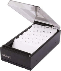 UNIVERSAL - 600 Covered Card File - 2 x 3-1/2" - Caliber Tooling