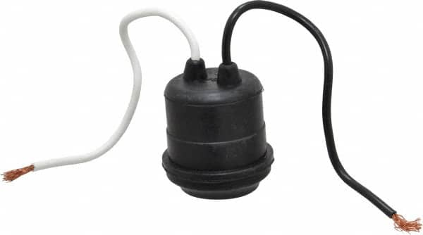 Pass & Seymour - 250 VAC, 660 Watt, Medium Base, Keyless Lamp Holder - 1-3/4 Inch High, Incandescent - Caliber Tooling