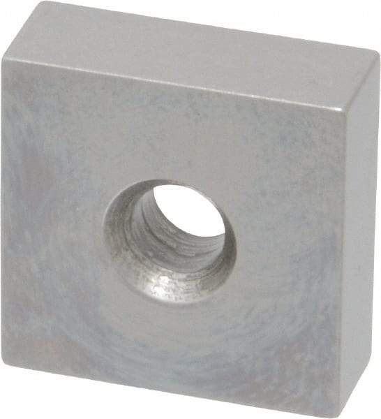 Mitutoyo - 0.35" Square Steel Gage Block - Accuracy Grade 0, Includes Certificate of Inspection - Caliber Tooling