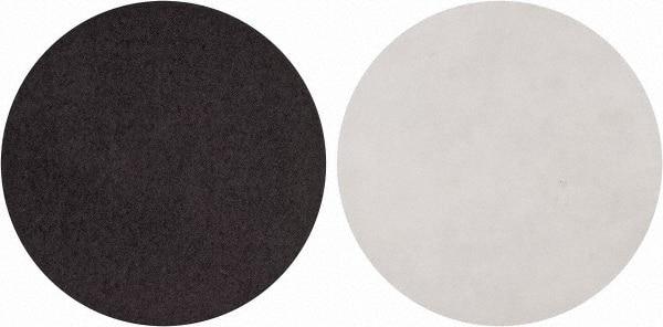 Norton - 8" Diam, 100 Grit Aluminum Oxide Adhesive PSA Disc - Medium Grade, Brown, Cloth Backing, Flexible - Caliber Tooling