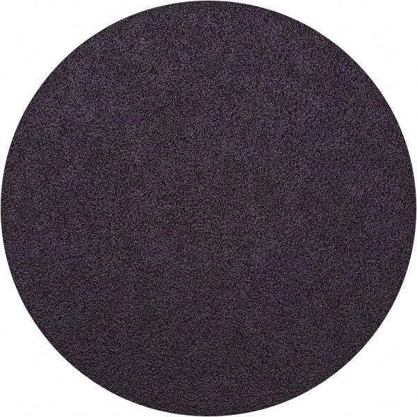 Norton - 6" Diam, 50 Grit Aluminum Oxide Adhesive PSA Disc - Coarse Grade, Brown, Cloth Backing, Flexible - Caliber Tooling