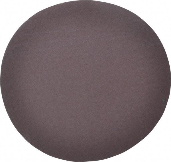 Norton - 9" Diam, 120 Grit Aluminum Oxide Adhesive PSA Disc - Medium Grade, Brown, X Weighted Backing, Flexible - Caliber Tooling