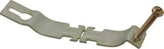 Thomas & Betts - 1-1/2" Pipe, 14 Gauge" Pipe or Conduit Clamp - Gold Galvanized, 400 Lb Capacity, All Conduit - Caliber Tooling