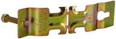 Thomas & Betts - 3/4" Pipe, 14 Gauge" Pipe or Conduit Clamp - Gold Galvanized, 600 Lb Capacity, All Conduit - Caliber Tooling