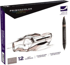 Prismacolor - Assorted Colors, Art Marker - Chisel Tip, Alcohol Based Ink - Caliber Tooling