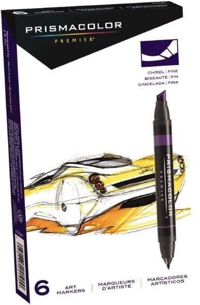 Prismacolor - French Grey 60 Art Marker - Brush Tip, Alcohol Based Ink - Caliber Tooling